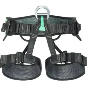 Harnais Escalade Ajustable | Noir & Vert